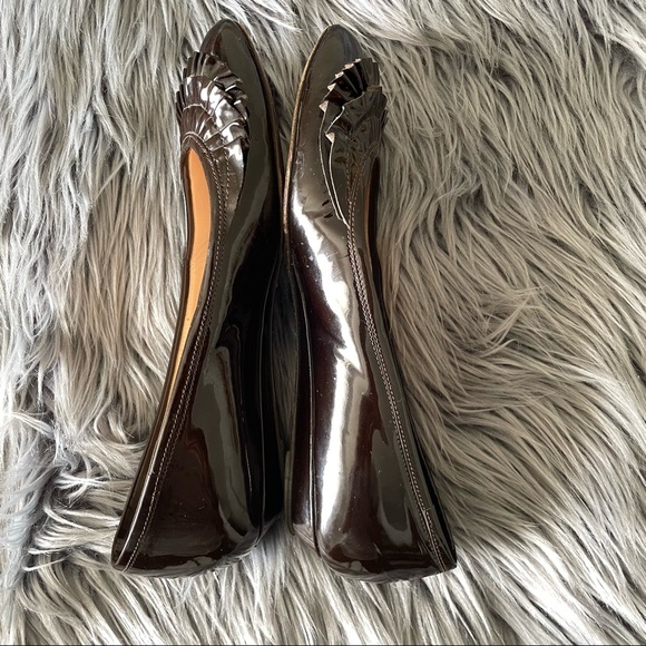 LOEFFLER RANDALL patent ruffle flats - Picture 9 of 11